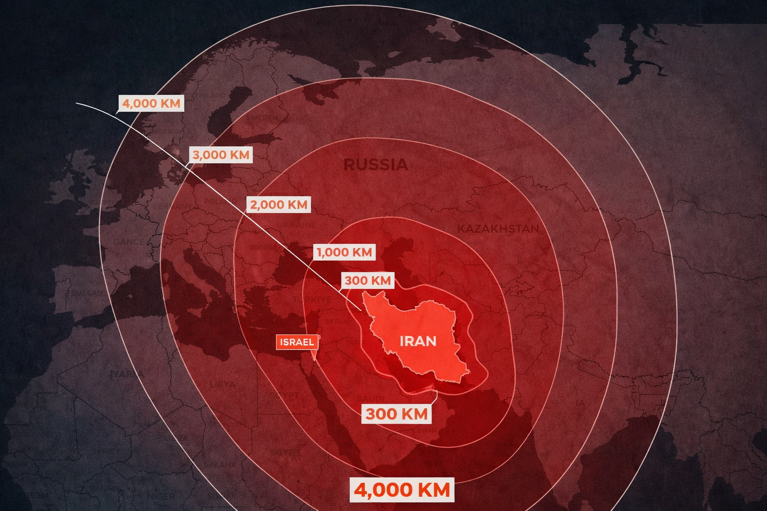 اسرائیل: ایران برای نخستین‌بار موشک دوربرد ۴۰۰۰ کیلومتری شلیک کرد
