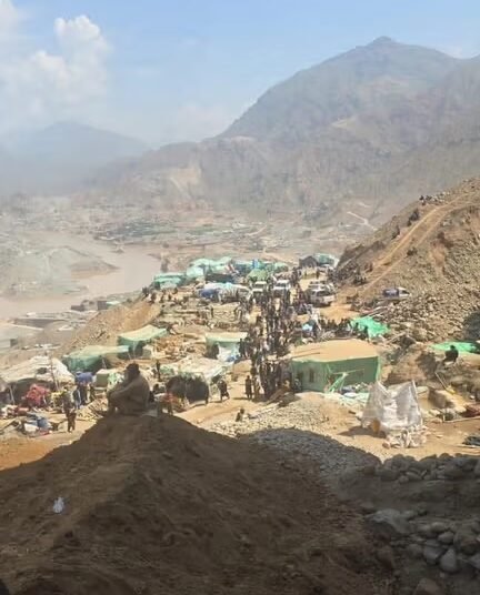 لغزش تپه در معدن طلای بدخشان جان دست‌کم پنج معدنچی را گرفت