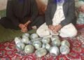 بازداشت دو قاچاقبر مواد مخدر در هرات؛کشف ۱۶ کیلوگرام «چاینک» در عملیات مرزی