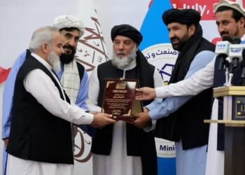 وزارت صنعت و تجارت طالبان از امضای ۵۰ تفاهمنامه همکاری در نمایشگاه صنعت و معدن خبر داد