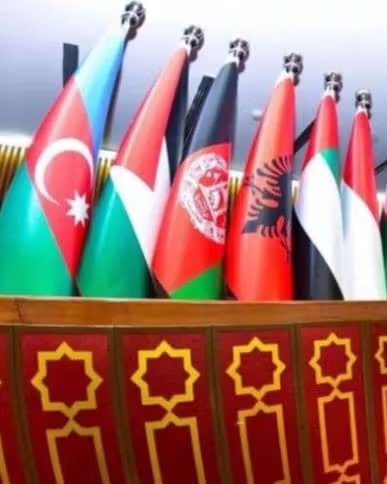 سازمان همکاری اسلامی پرچم افغانستان را در نشست اسلامآباد به نمایش گذاشت